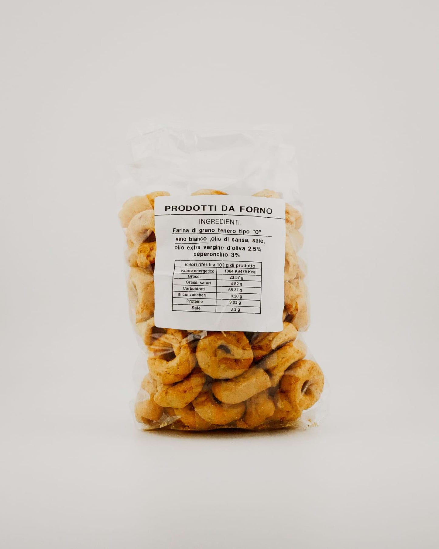 Friabili Taralli al peperoncino