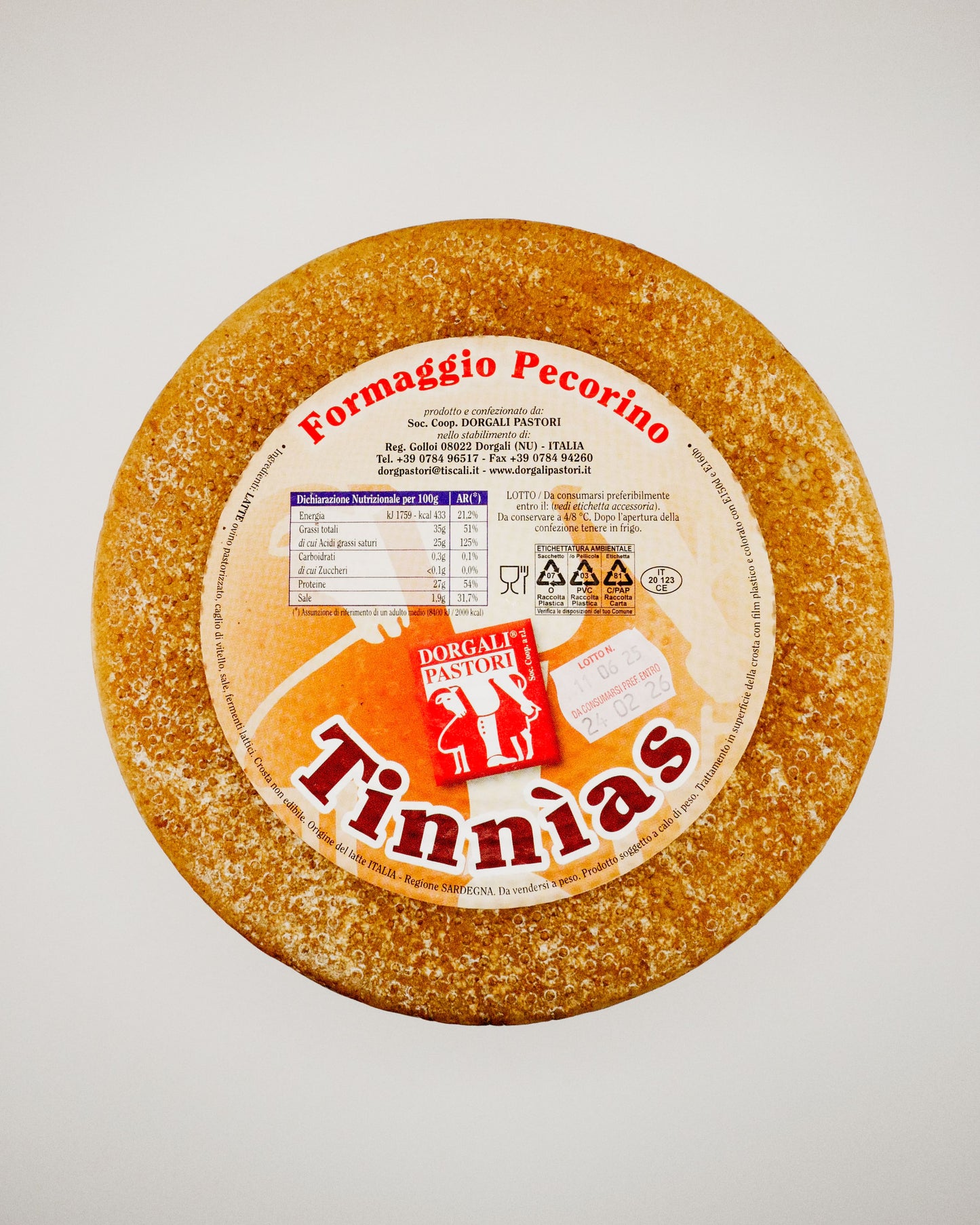 Tinnias Pecorino