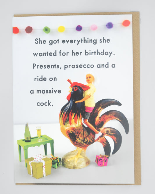 She Got Everything She Wanted for Her Birthday