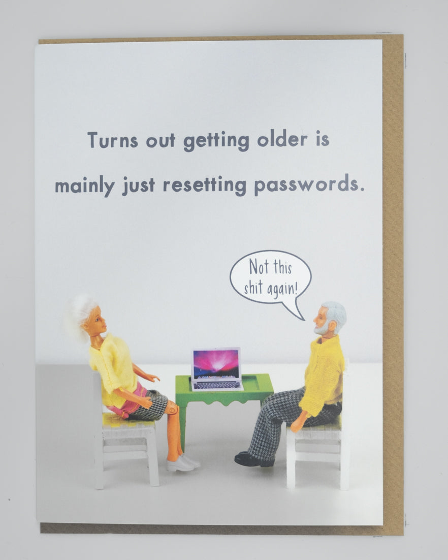 Turns Out Getting Older Is Mainly Just Resetting Passwords