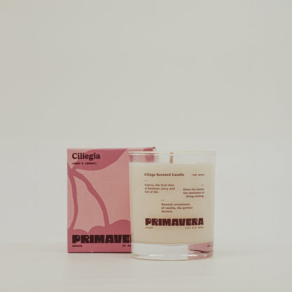 Ciliegia - Primavera Estate Soy Wax Candle | by Earl of East