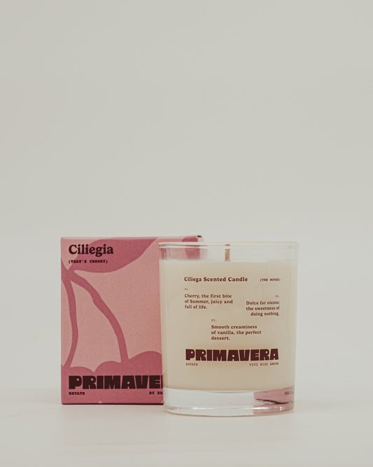 Ciliegia - Primavera Estate Soy Wax Candle | by Earl of East