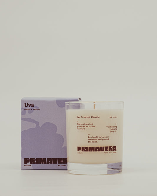 Uva - Primavera Estate Soy Wax Candle | by Earl of East