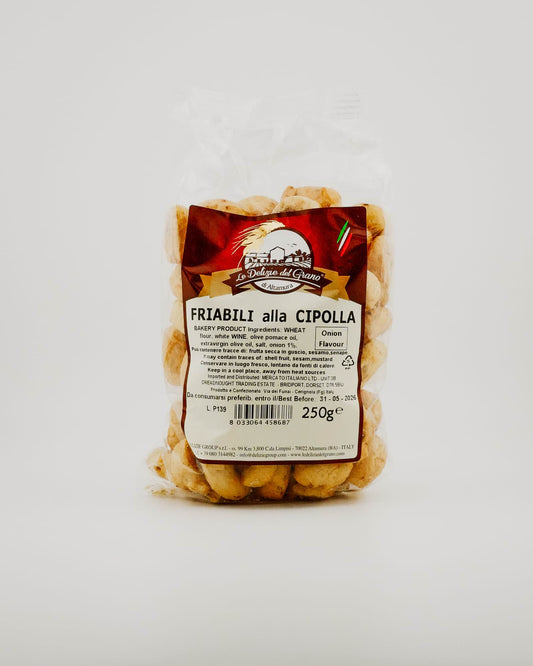 Friabili Taralli alla cipolla