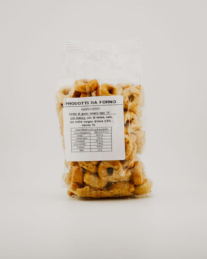 Friabili Taralli alla cipolla