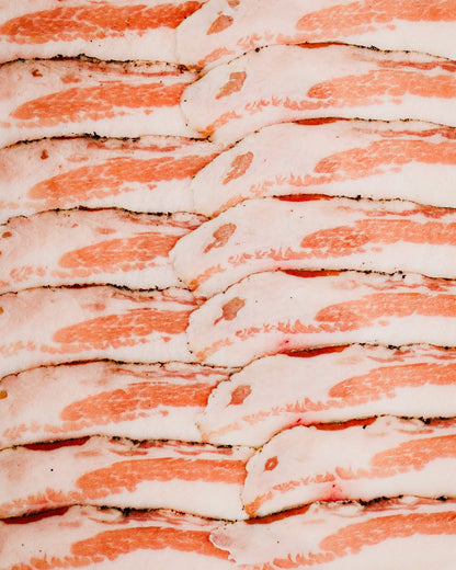 Close-up of sliced Guincale with a pinkish-red color.