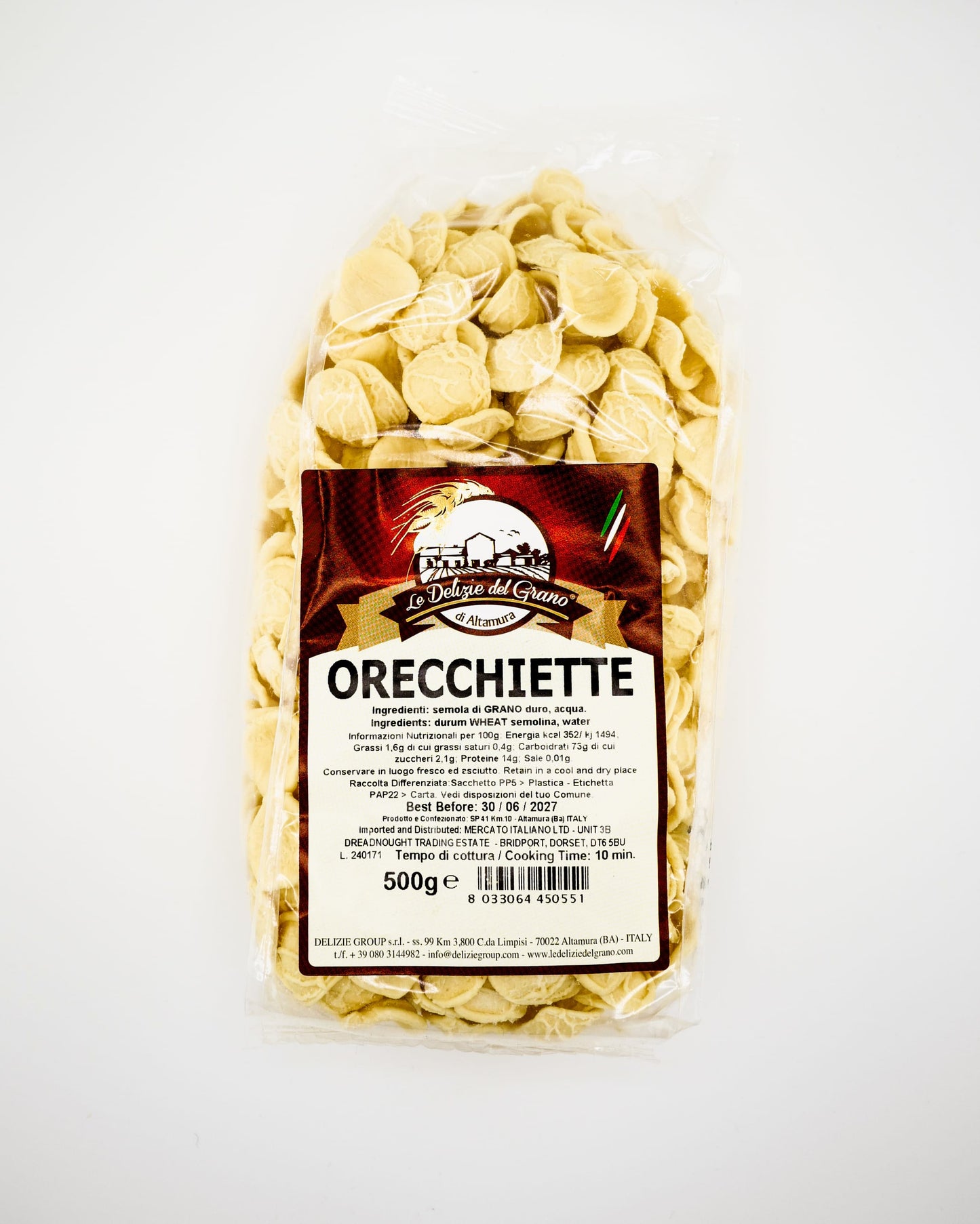 Orecchiette Pasta