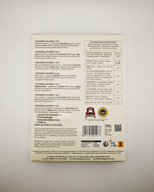 Ricciarelli di Siena IGP