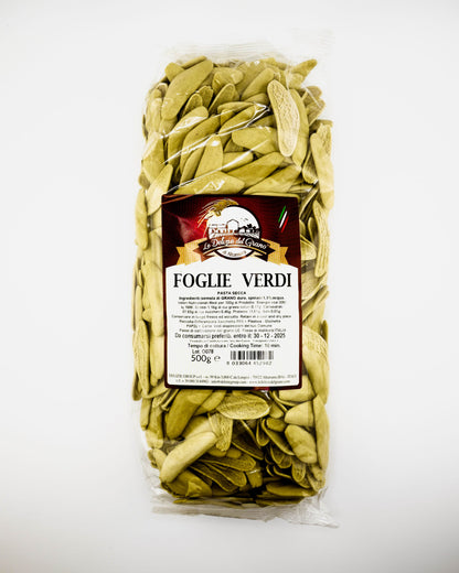 Foglie verdi pasta