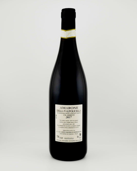 Wine bottle labeled 'Amarone della Valpolicella' on a white background